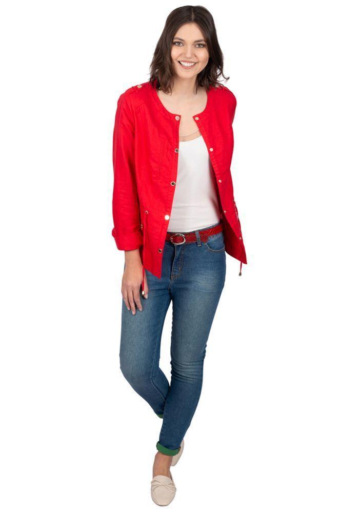 Chaqueta Bianca Rojo -3