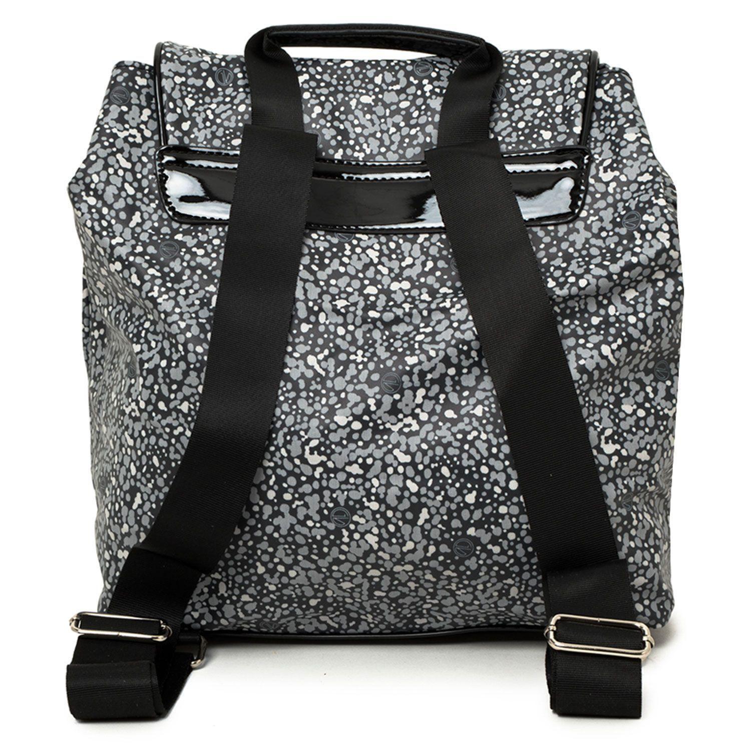Mochila Guido Vietri - Color Negro y Gris BSMPCY-115-2