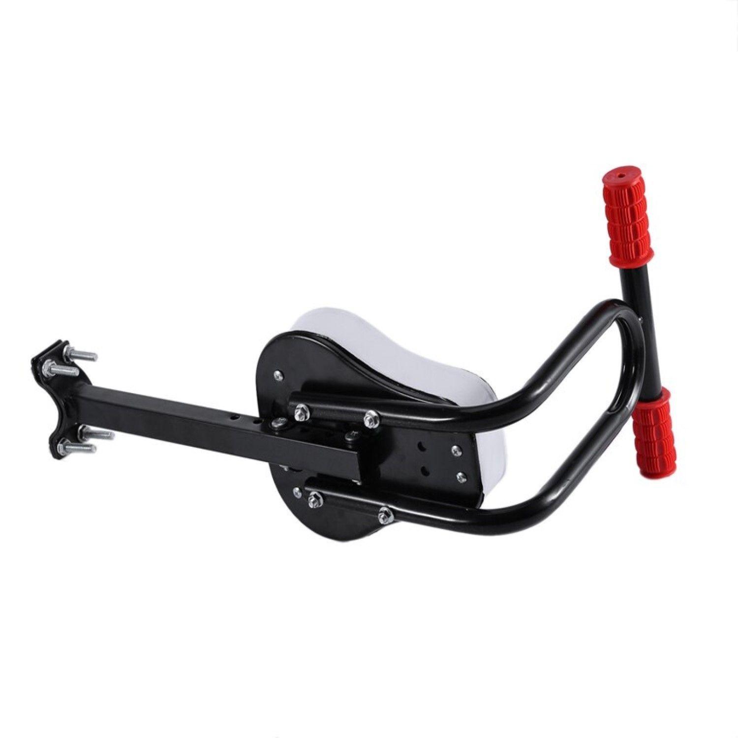 Silla Auxiliar Bicicleta, Asiento Delantero Bicicleta Para Niños Celeste-3