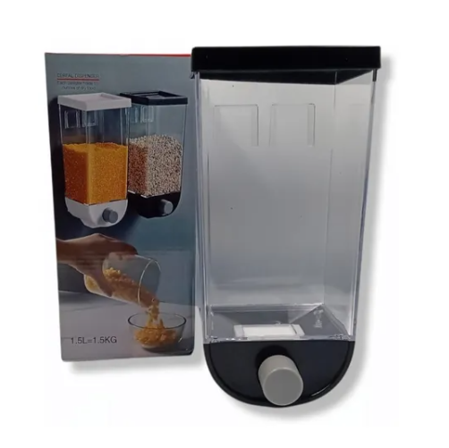 Dispensador Multifuncional 1.5kg Pared Cereal Frutos Secos -2