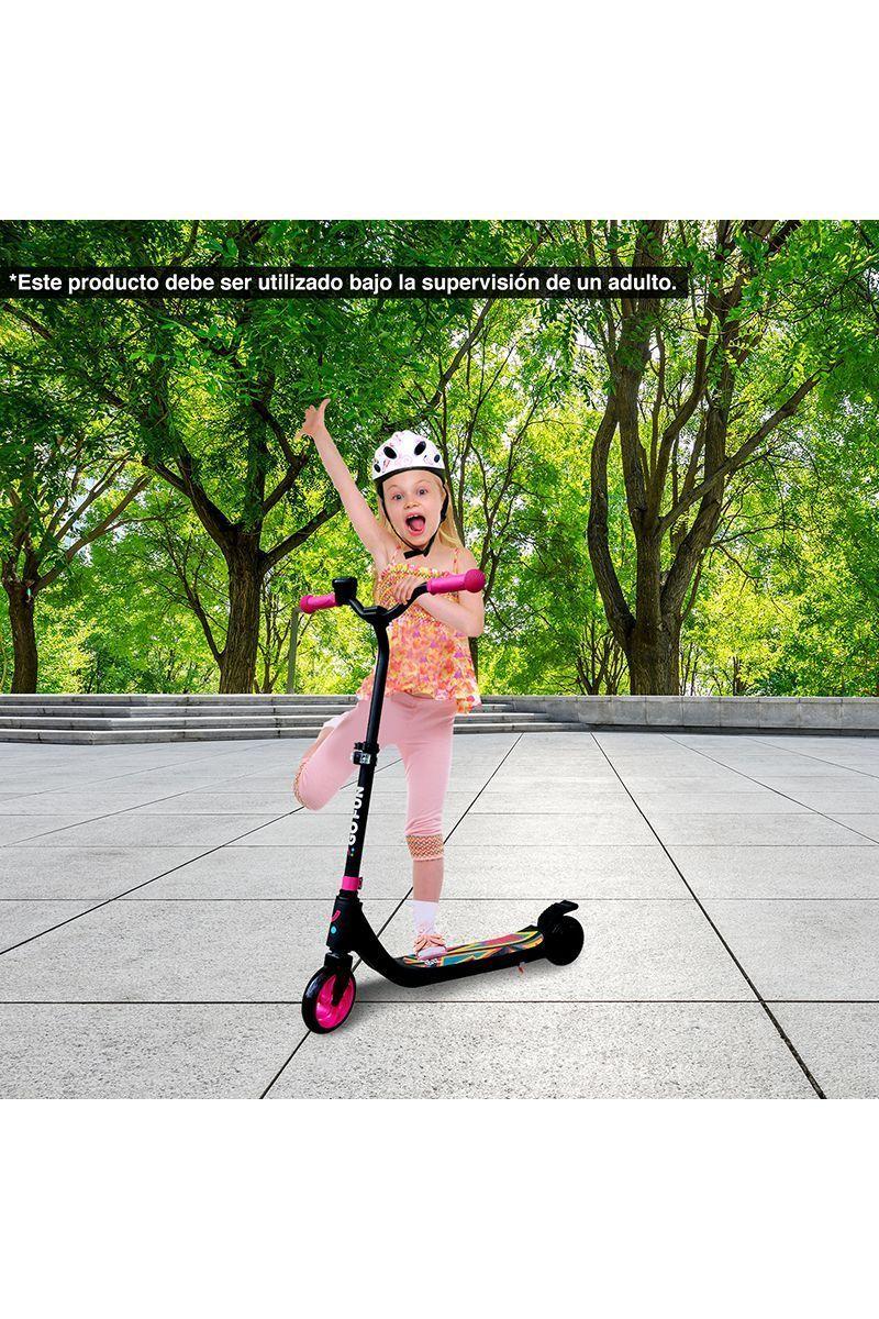 Scooter Eléctrico 12 Km/h Go Fun Fucsia-1