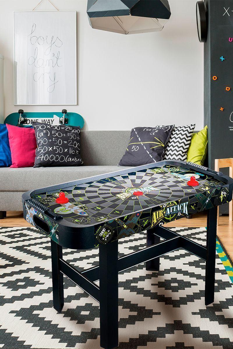 Mesa Air Hockey 82x54,5x115 cm Negro-1