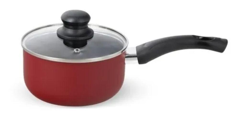 Bateria De Cocina Set 7 Piezas Firenze Roja-3