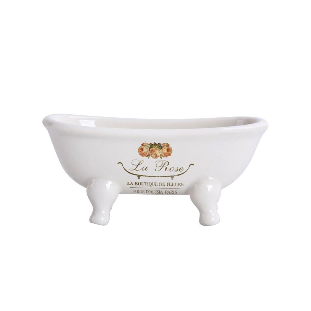 Jabonera Decorativa Tina La Rose-0