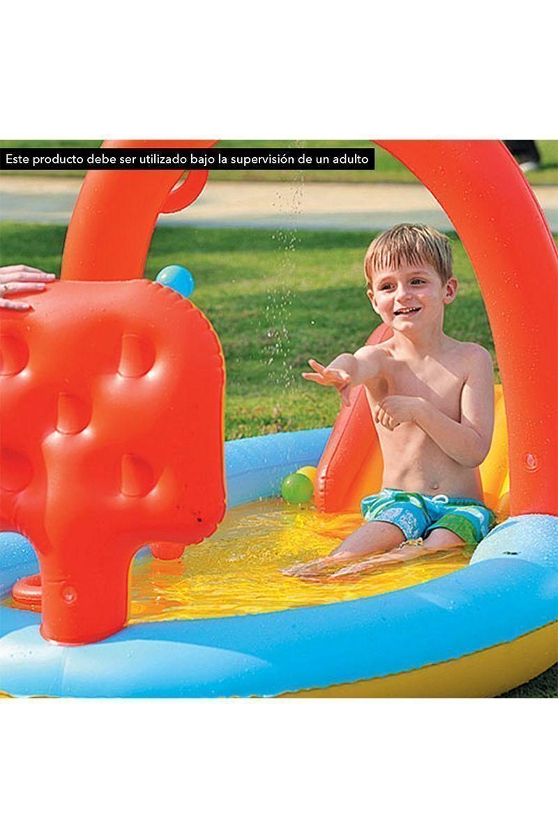 Piscina con Centro de Juegos 148Lts 104x124x225cm-5