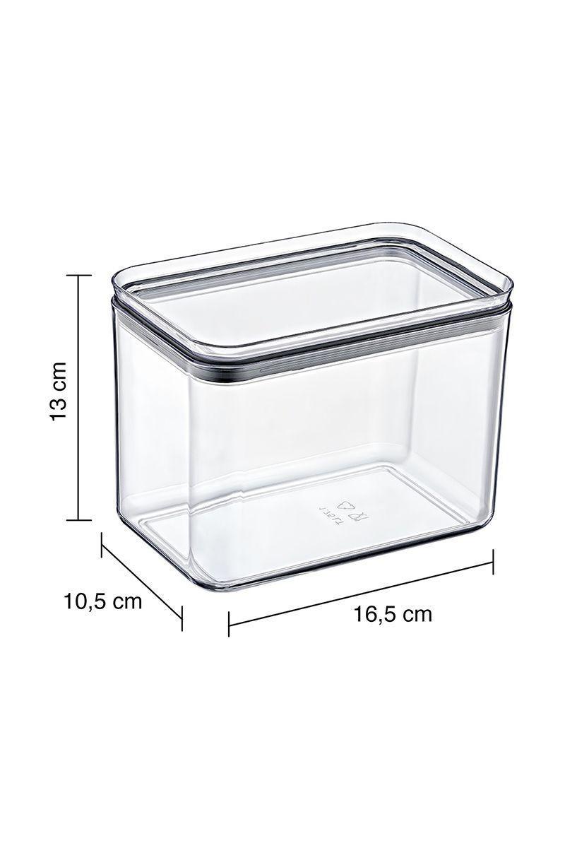 Contenedor Hermético 1,75 Lt Crystal Rectangle-2