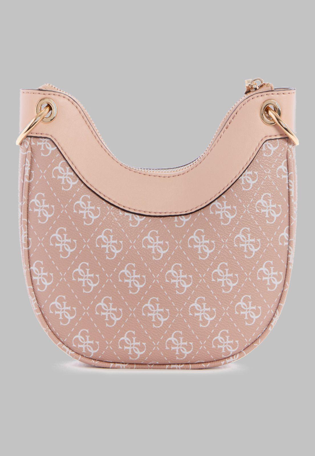 Mini Cartera Guess Kasinta Mini Hobo Bsu Beige-2
