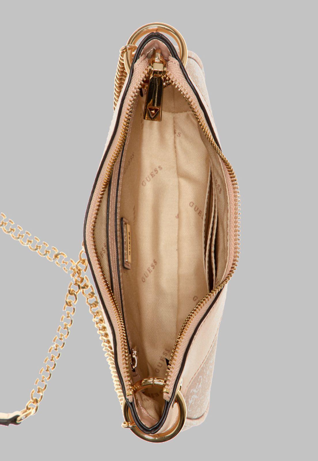 Mini Cartera Guess Kasinta Mini Hobo Bsu Beige-3