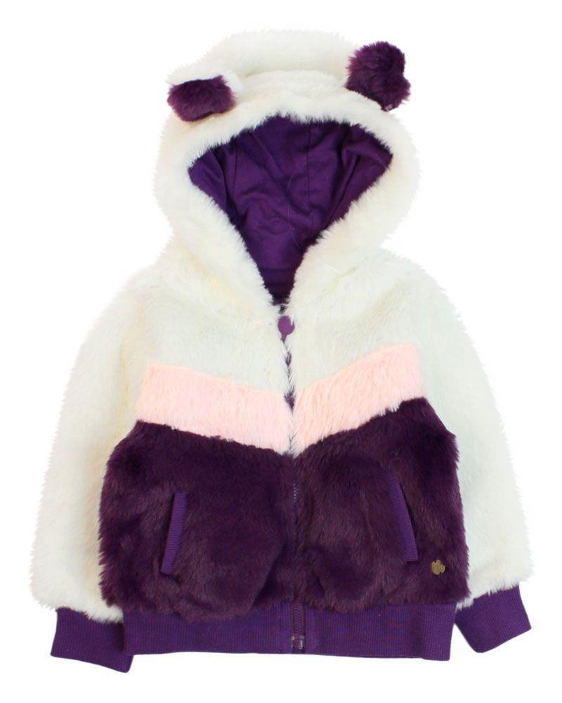 Polerón Bebé Niña Piel Retrovibes Ficcus-0