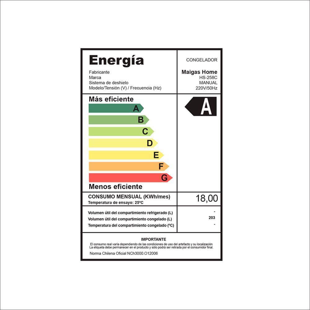 Congelador dual 203 Lts HS-258C-4