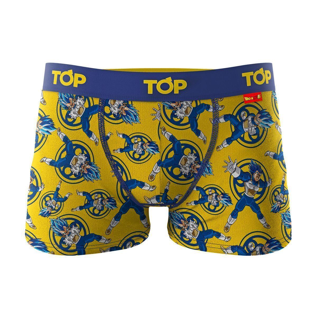 Boxer Niño Algodón Dragon Ball Super Vegeta Pack 4 Top-4