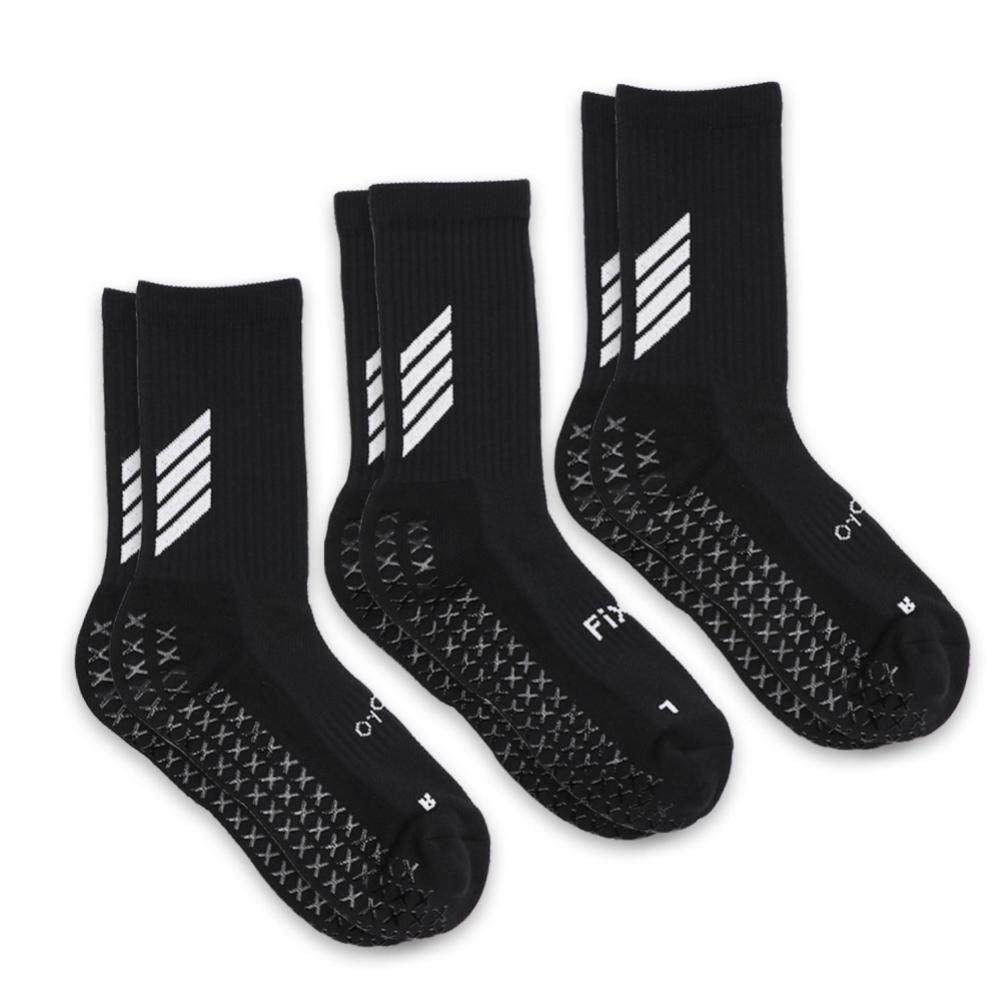 Medias Calcetas Futbol Deportivas Antideslizante x3 Fitnics-0