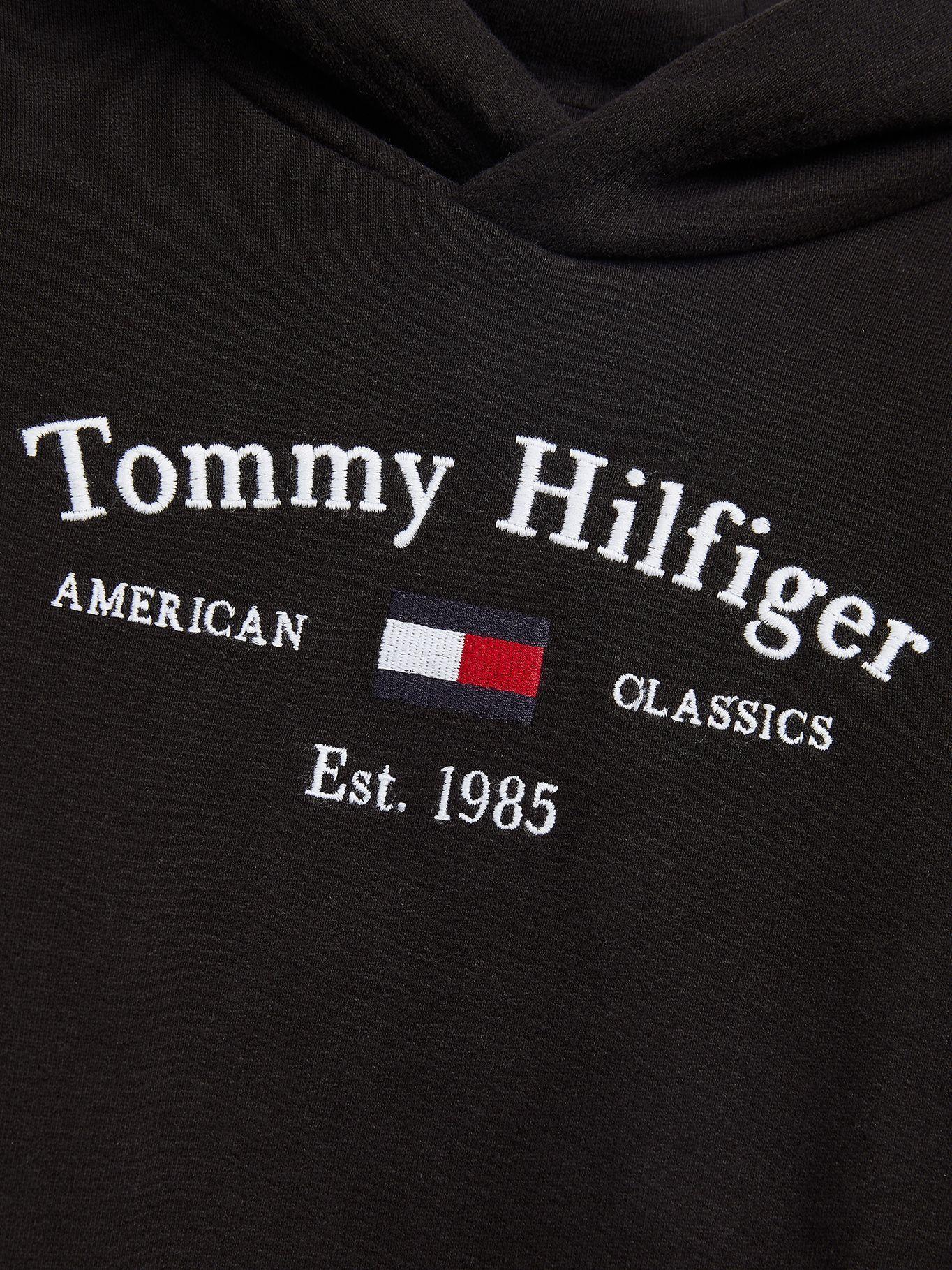 Polerón Hoodie Artwork Negro Tommy Hilfiger F2-3