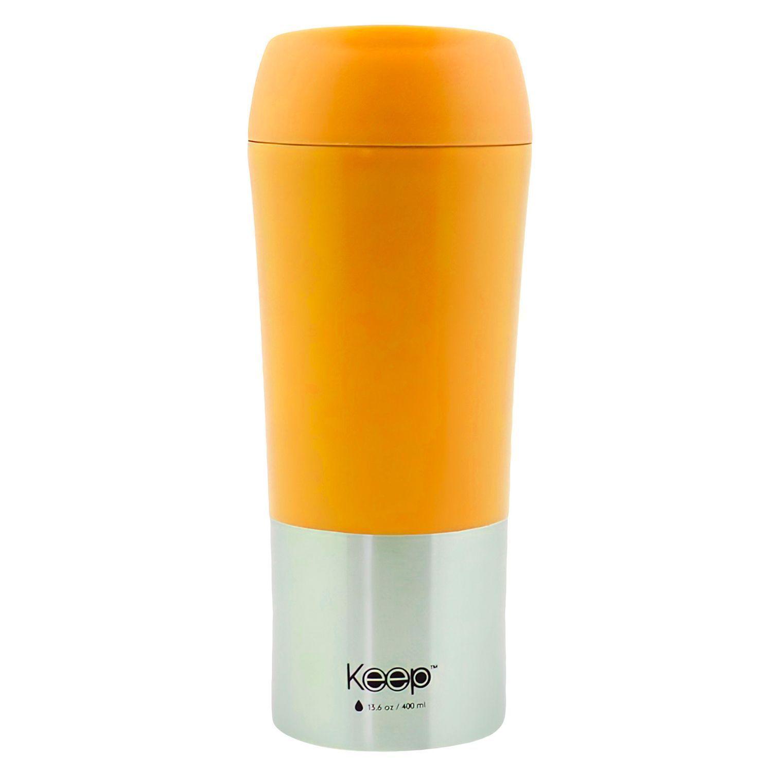 Mug Térmico “On The Go” 400 ml Amarillo/Celeste - Keep-0
