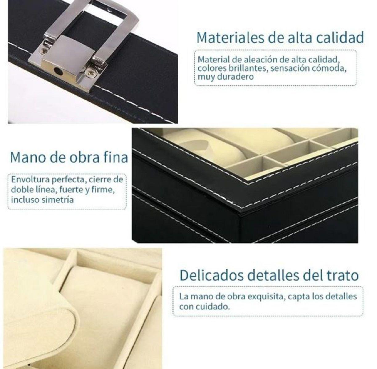 Organizador Para 12 Relojes Joyas AC91-4