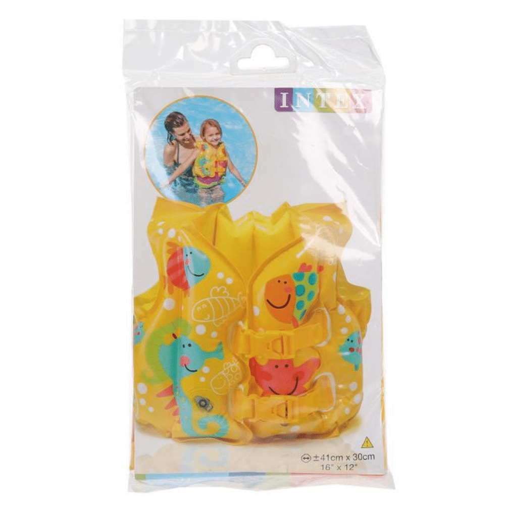 Flotador Inflable Bebé Chaleco Tropical Capac 23Kg-2