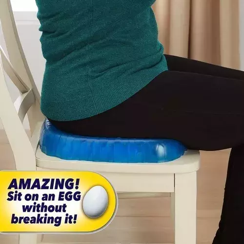 Cojin Ortopedico De Silicona Gel Relajante Asiento-2