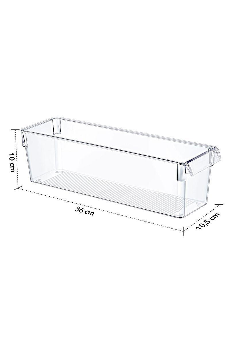 Organizador Alto Clear Con Tapa Mini Transparente-2