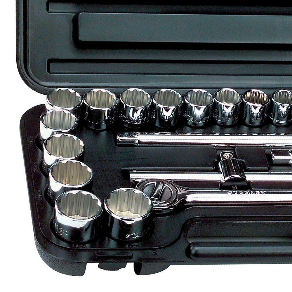 Juego De Dados 23Pzs Mando 1/2"  86-531  Stanley-1