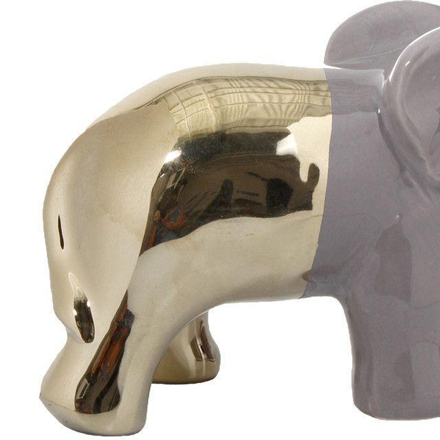 Figura Decorativa Elefante Sol y Luna Mediano-1