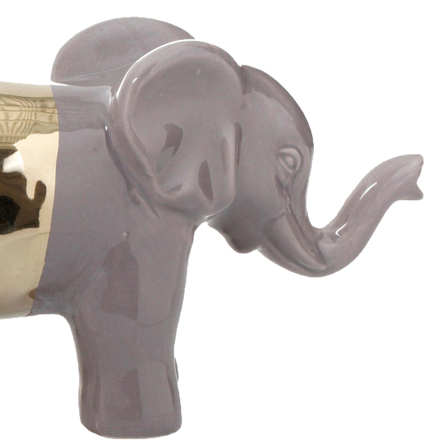 Figura Decorativa Elefante Sol y Luna Mediano-2