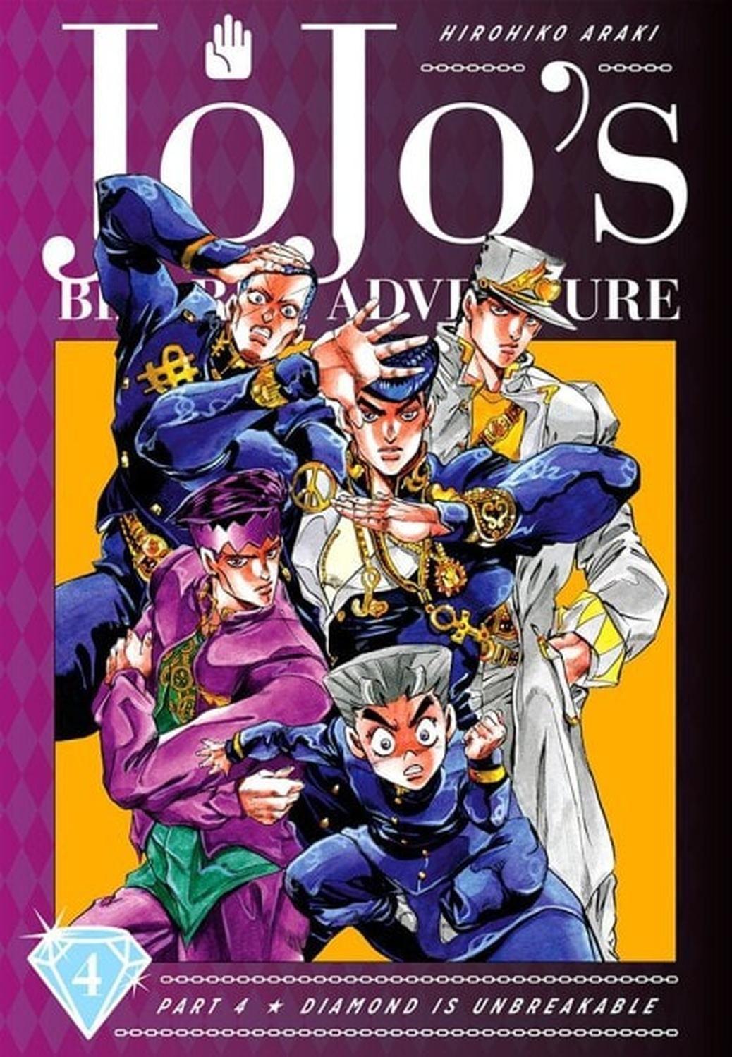 Manga Jojo's Bizarre Adventure - Part N.° 04 - Diamond Is Unbreakable 04 (En Inglés) - USA-0