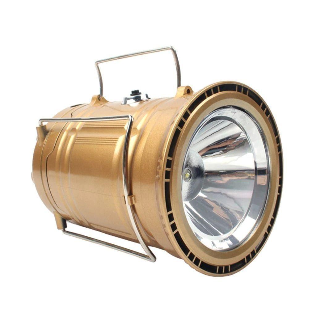 Linterna Led De Camping Lampara Solar Recargable Usb -1