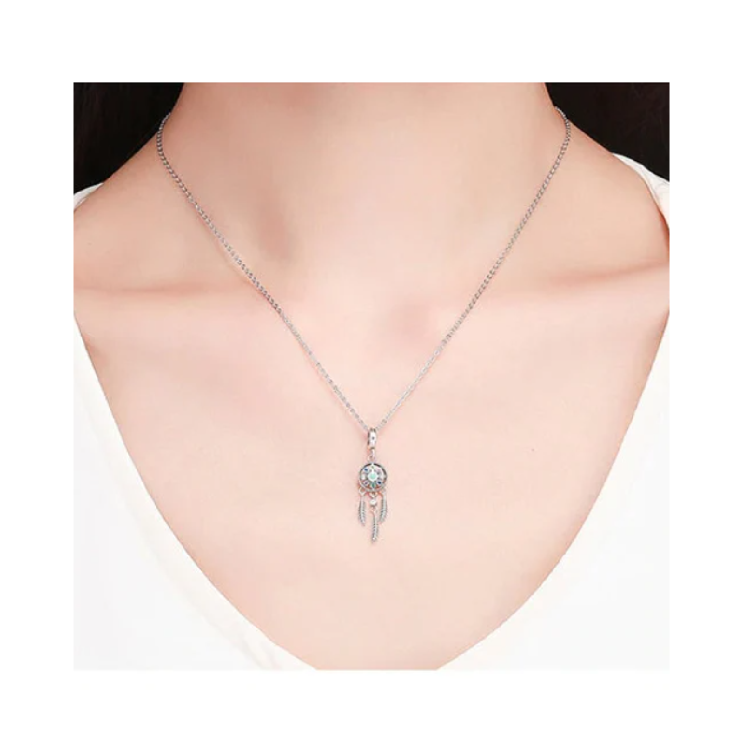 Charm Atrapasueños en Plata Fina 925 -3