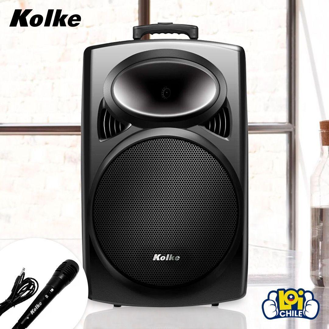 Parlante Bluetooth 8" Kolke Rhytm 2 Led TWS 550w Radio FM-3