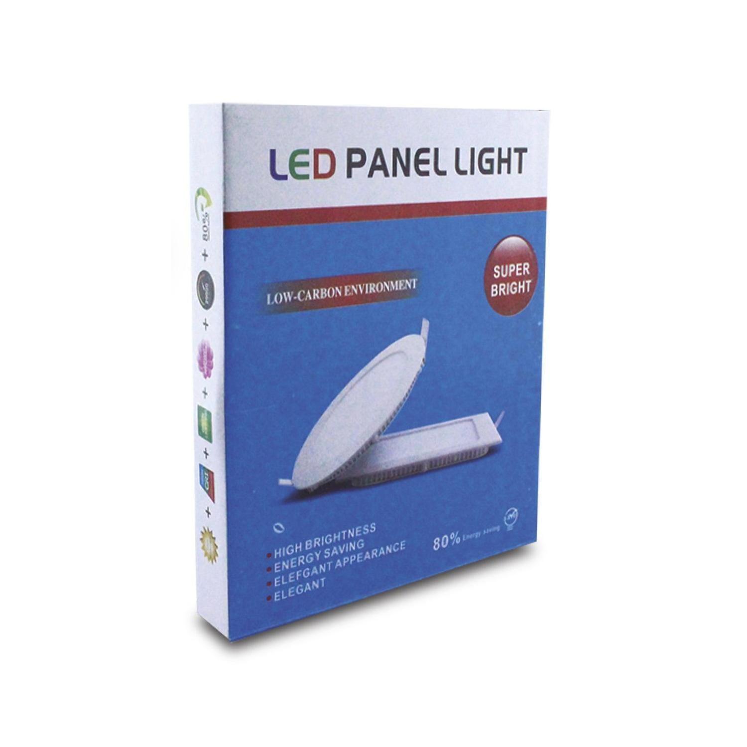 Plafón Led Redondo Embutido 18W Luz Fría -2