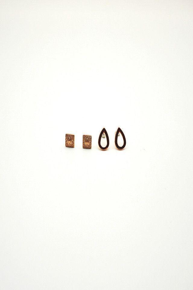 Aros Set Rosegold i-D-0