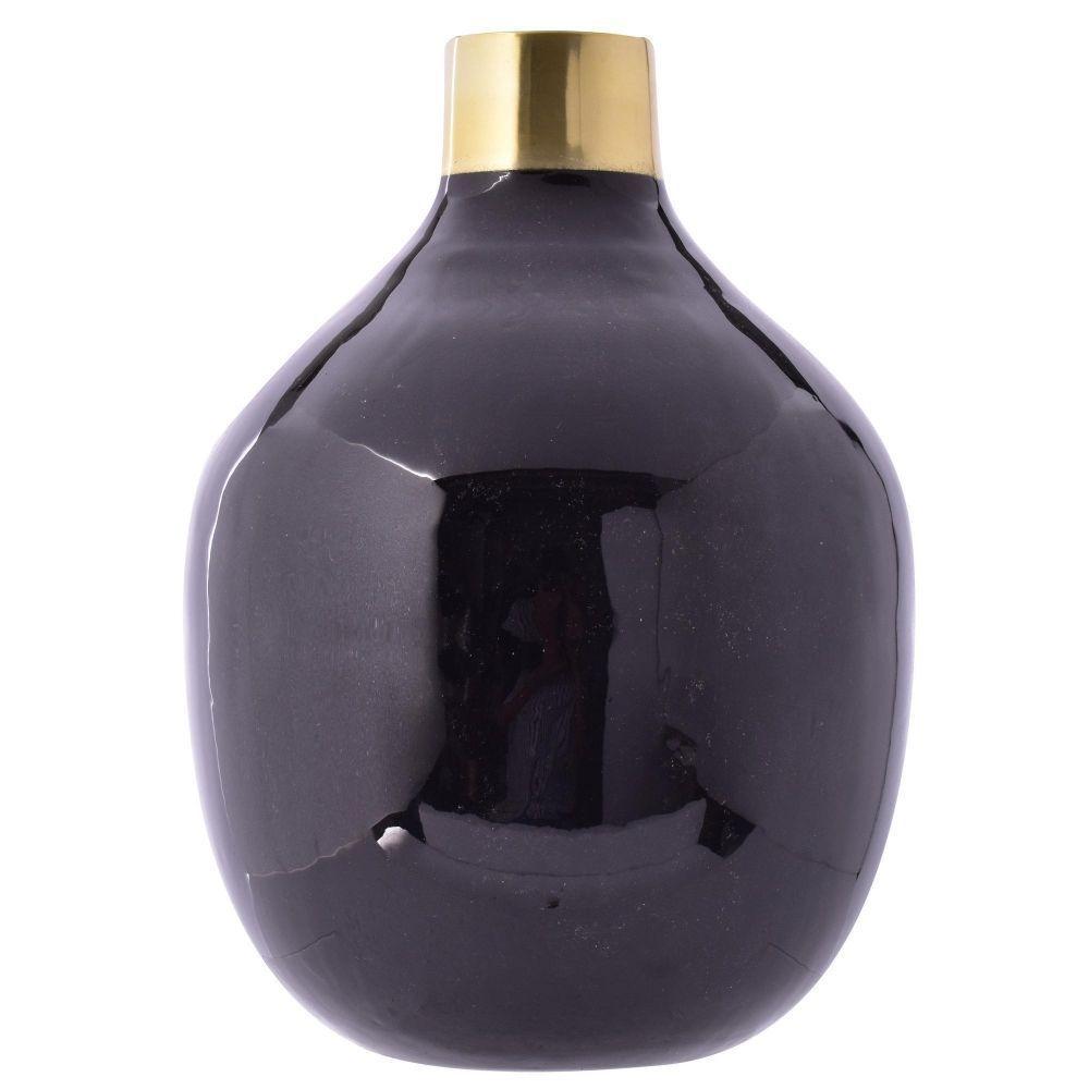 Florero Decorativo Metal Black-0