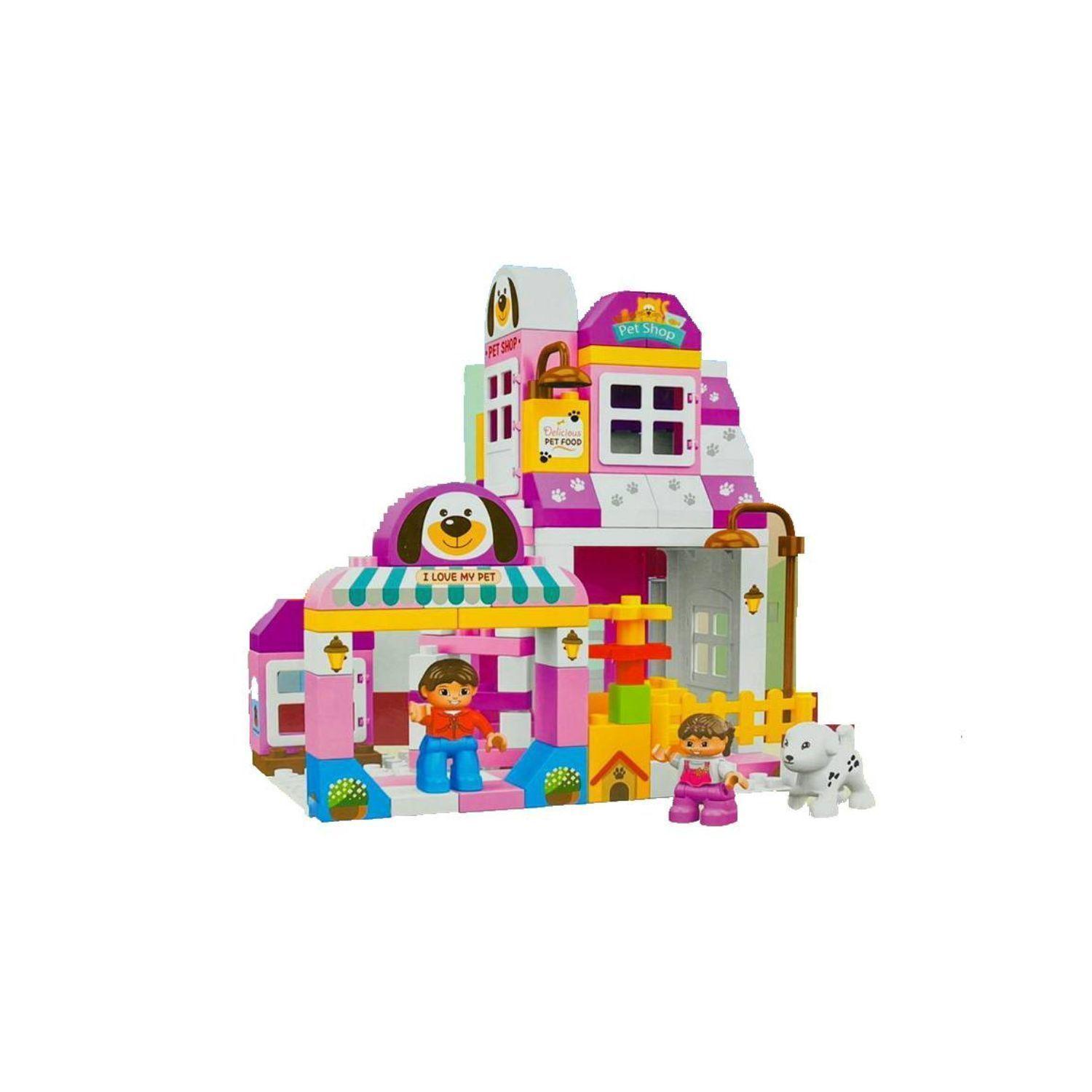 Bloques Armable Juego Didactico Tienda Mascota 113-2