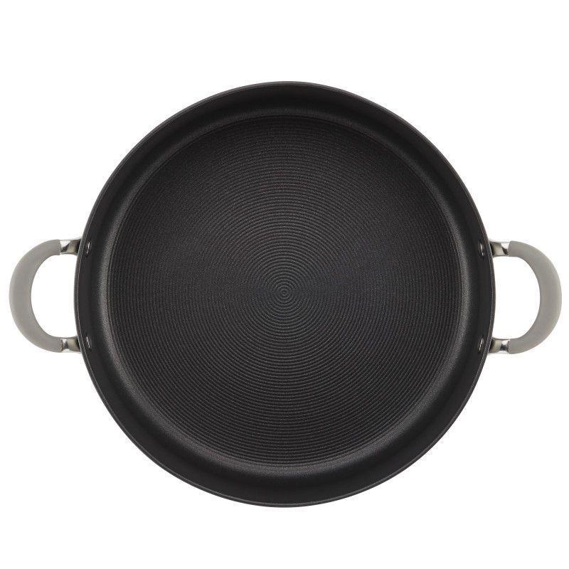 Olla 7 L Con Tapa Vidrio Aluminio Anodizado Circulon-3