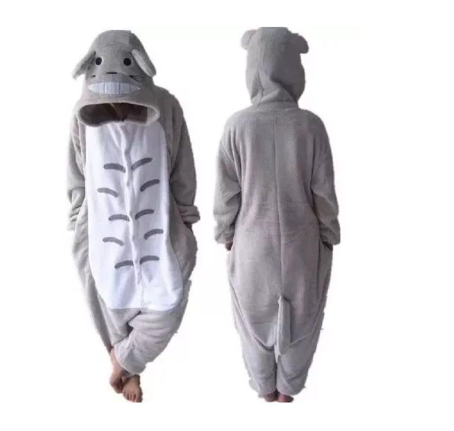 Pijama Enteros Animales Niños y Adultos Totoro-3