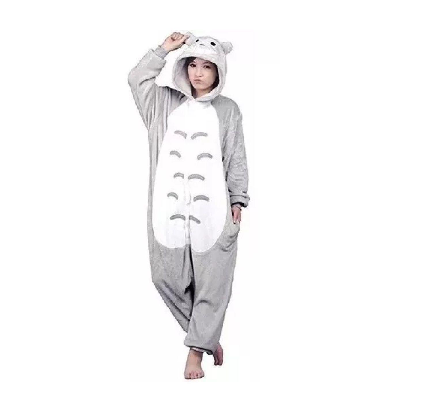 Pijama Enteros Animales Niños y Adultos Totoro-0