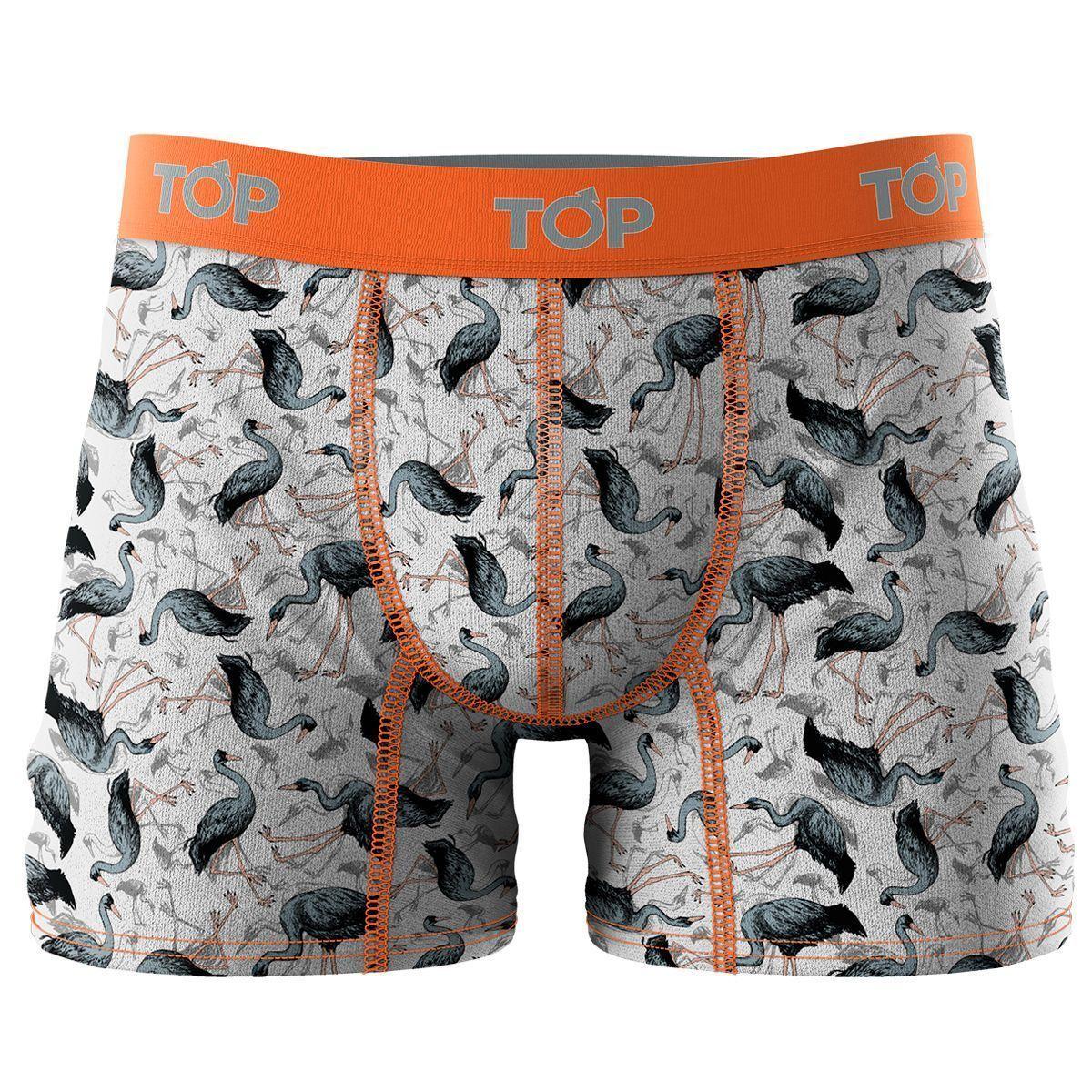 Boxer Medio Animal Microfibra Top Pack 4 C1-2