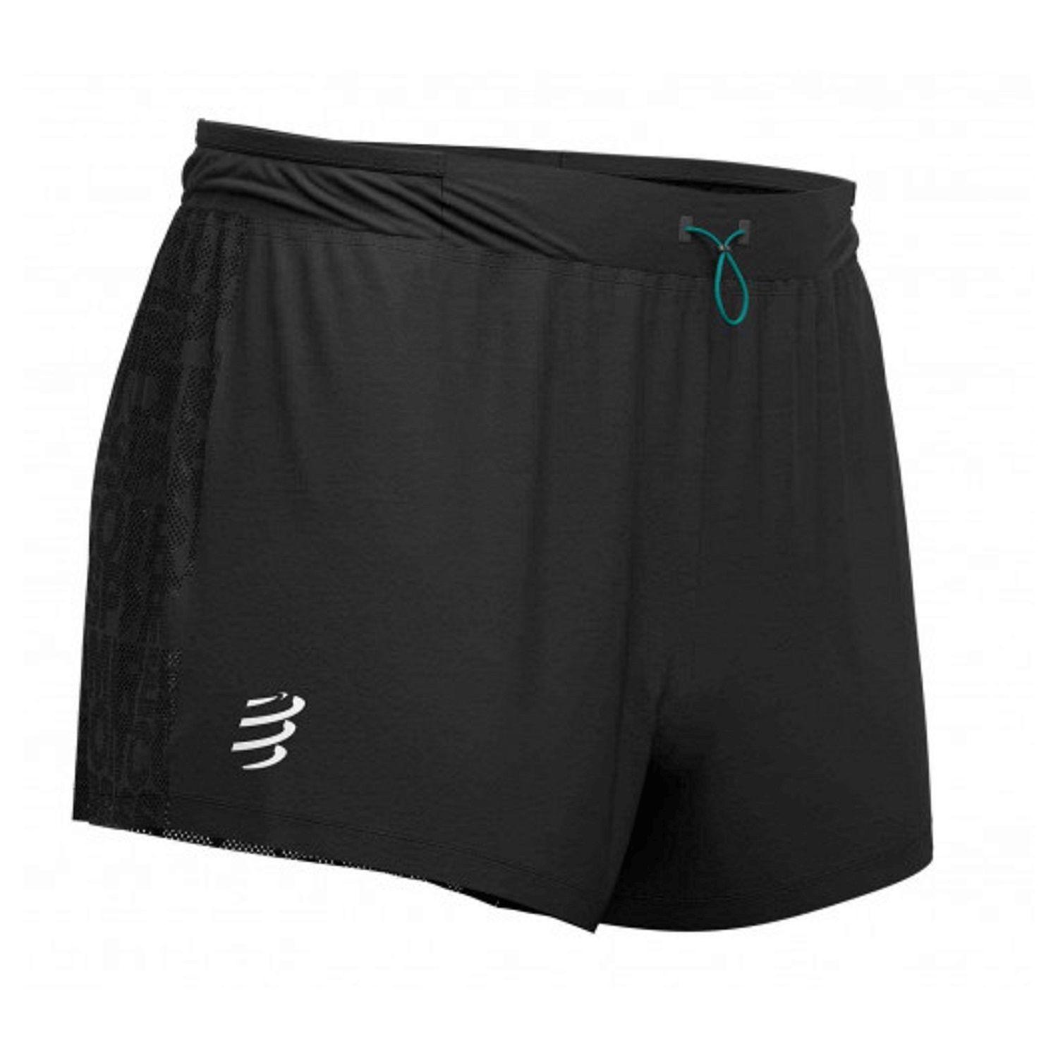 Racing Split Short Black- Short Deportivo S-0
