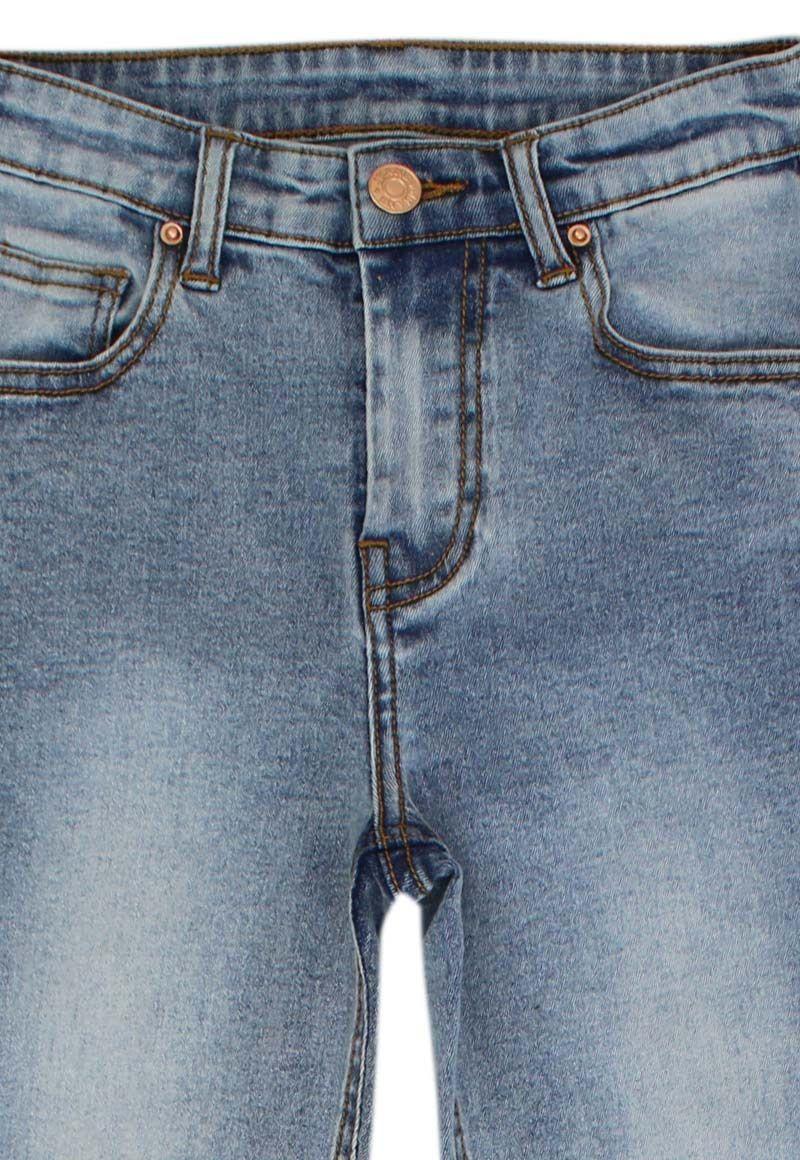 Jeans Teens Niña Desgastado Transversal Like It-2