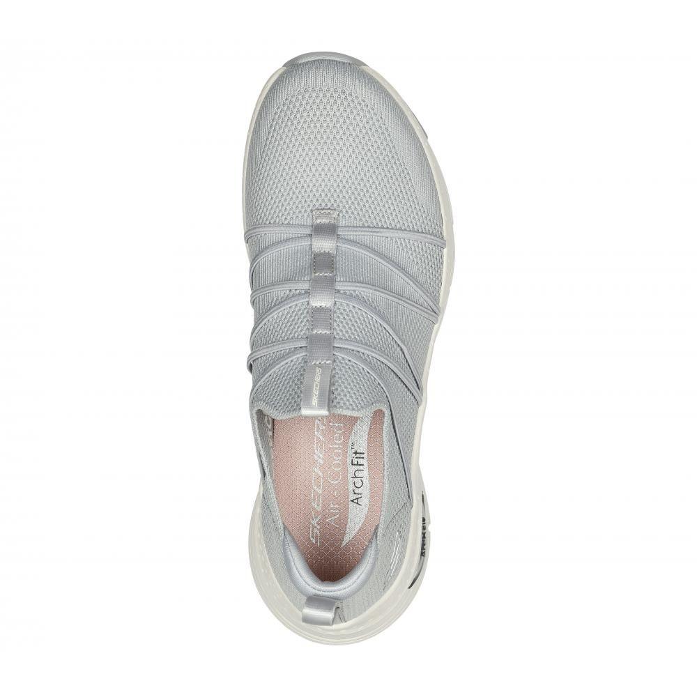 Zapatilla Mujer Arch Fit A Gris Skechers-1