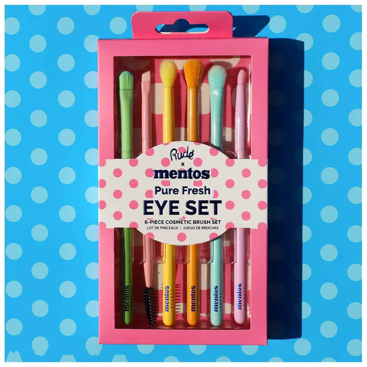 Set de 6 Brochas Para Ojos Mentos x Rude Cosmetics-1