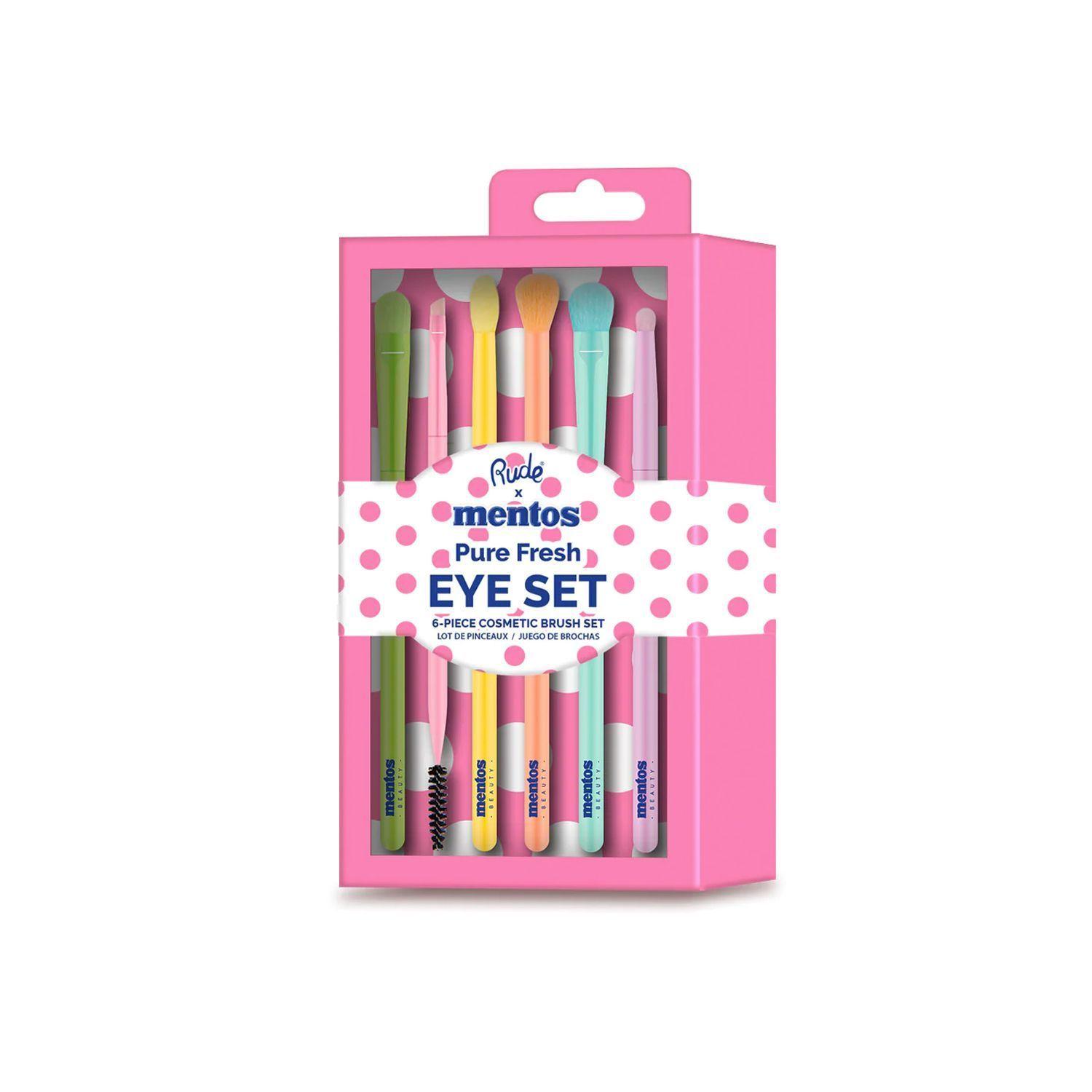 Set de 6 Brochas Para Ojos Mentos x Rude Cosmetics-0