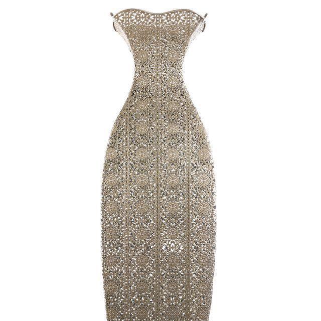 Jarrón Decorativo XL Alejandria Gold Alto-2