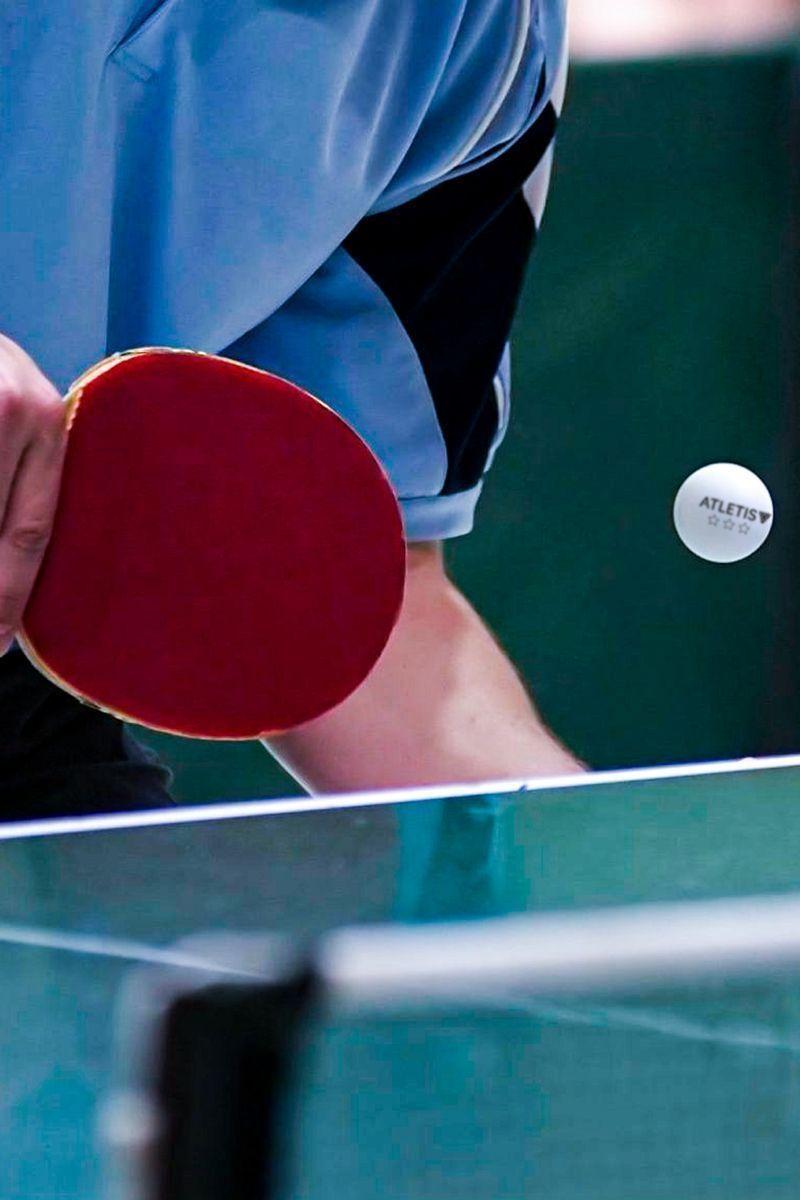 Set 2 Paletas 3 Pelotas PingPong Profesional Negro-5