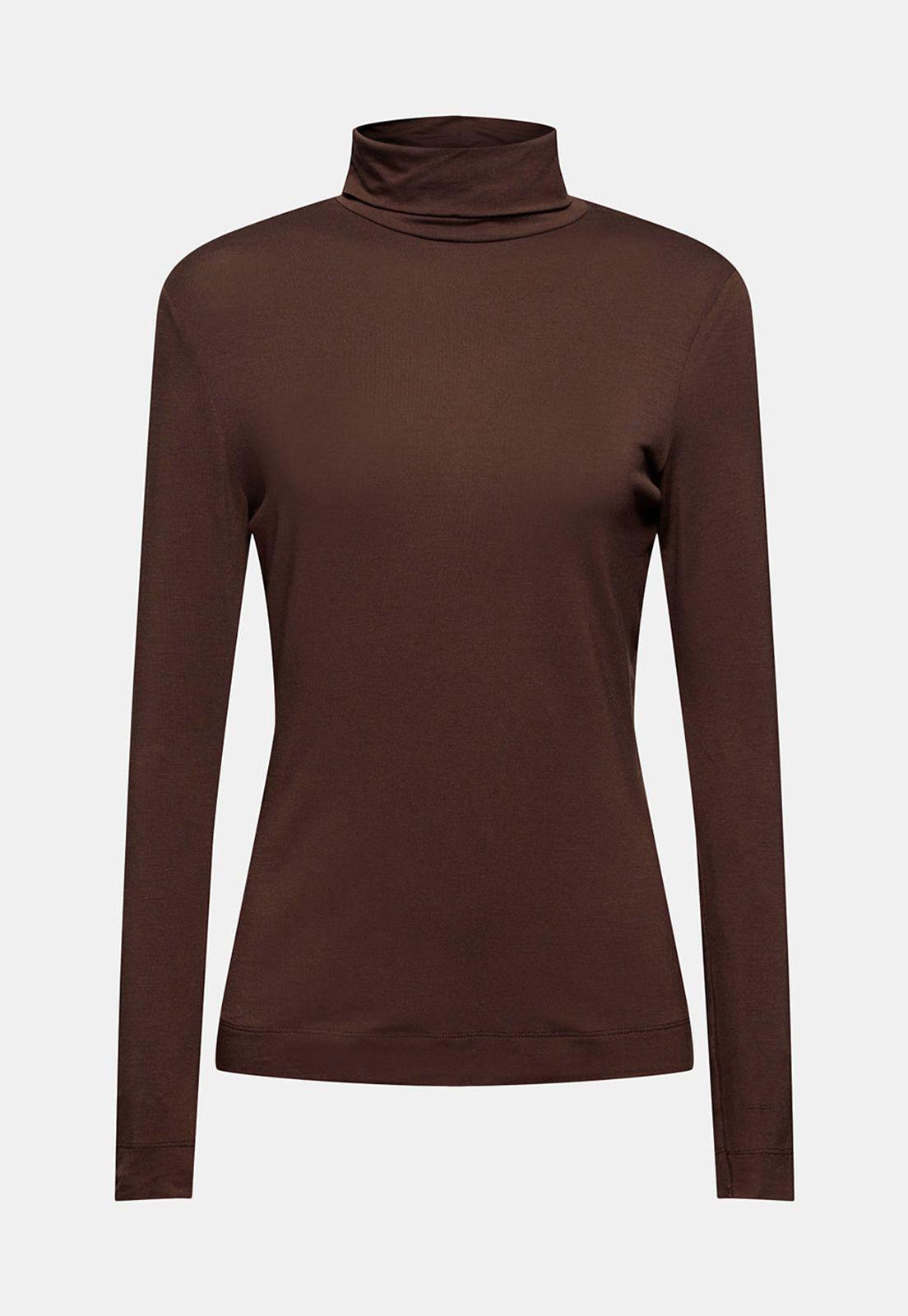 Polera Manga Larga Con Cuello Alto Esprit-3