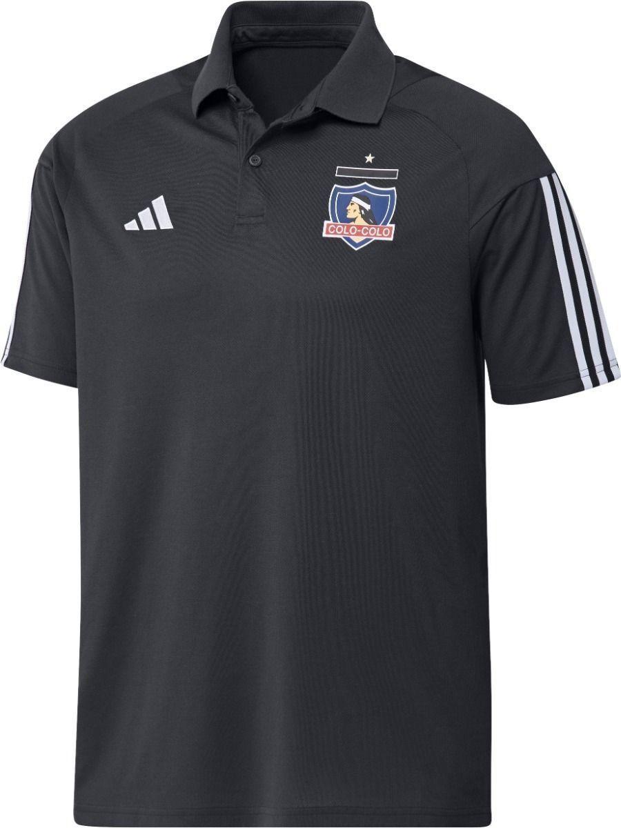 Polera Colo Colo 2023 Entrenamiento Polo Original adidas-0