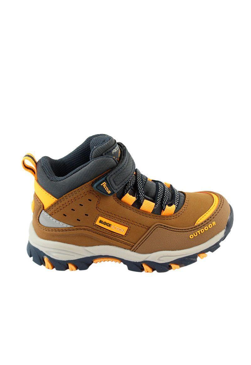 Zapatilla outdoor caña ficcustex a caminar niño 886-0