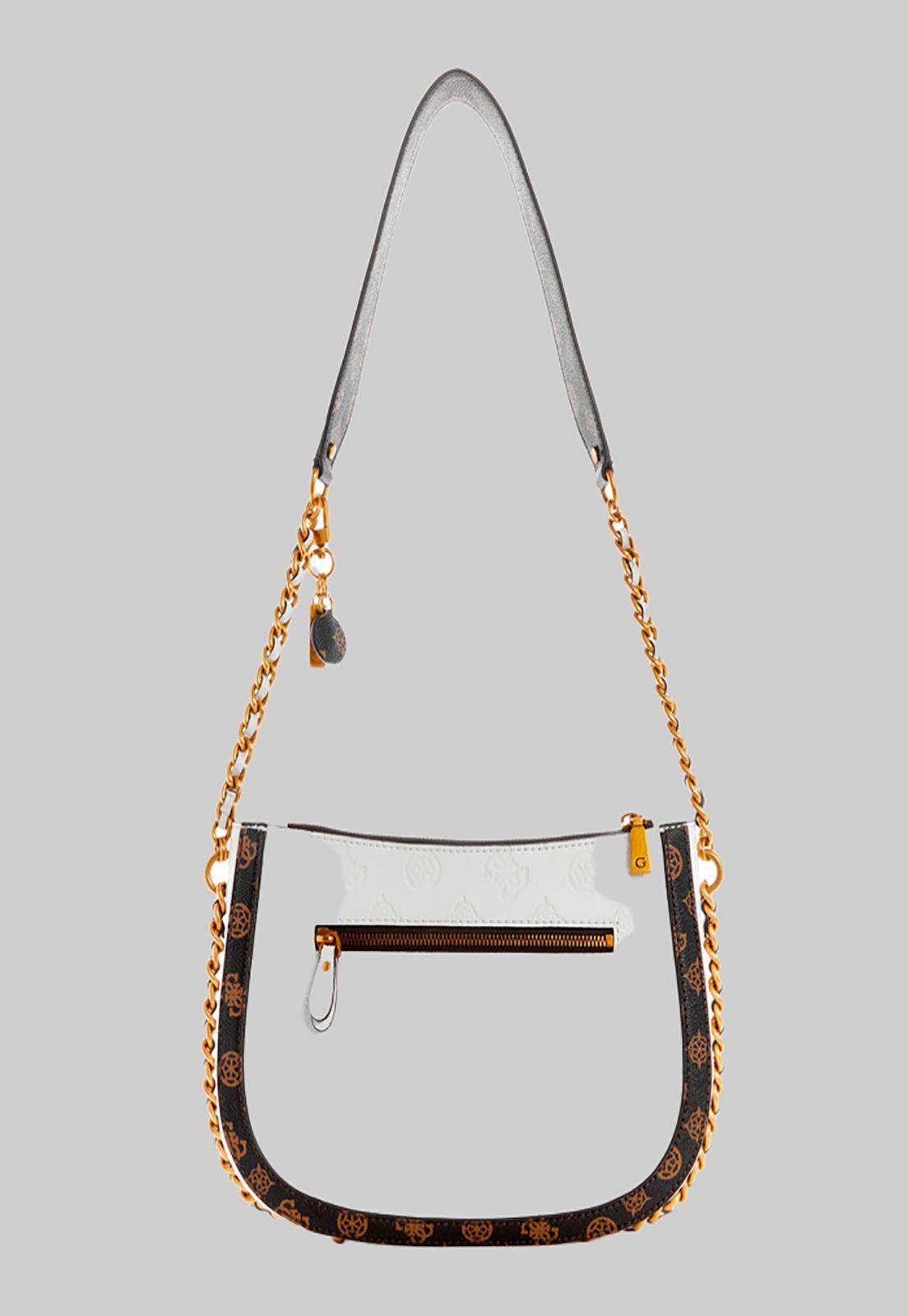 Cartera Abey Society Hobo Wlt Blanco Guess-2