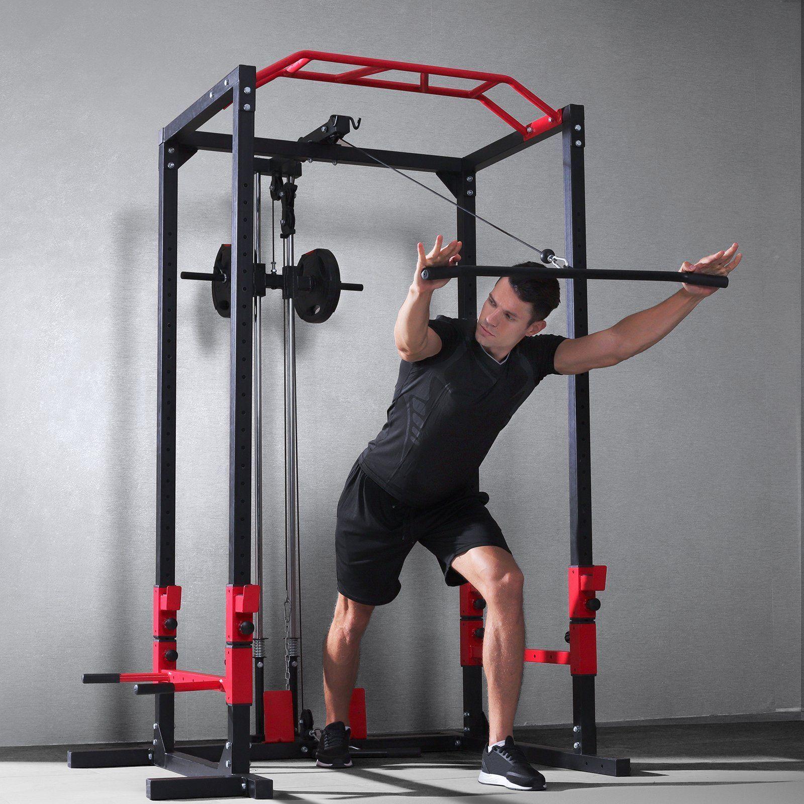 Jaula Rack Home Polea Dips 1055-2