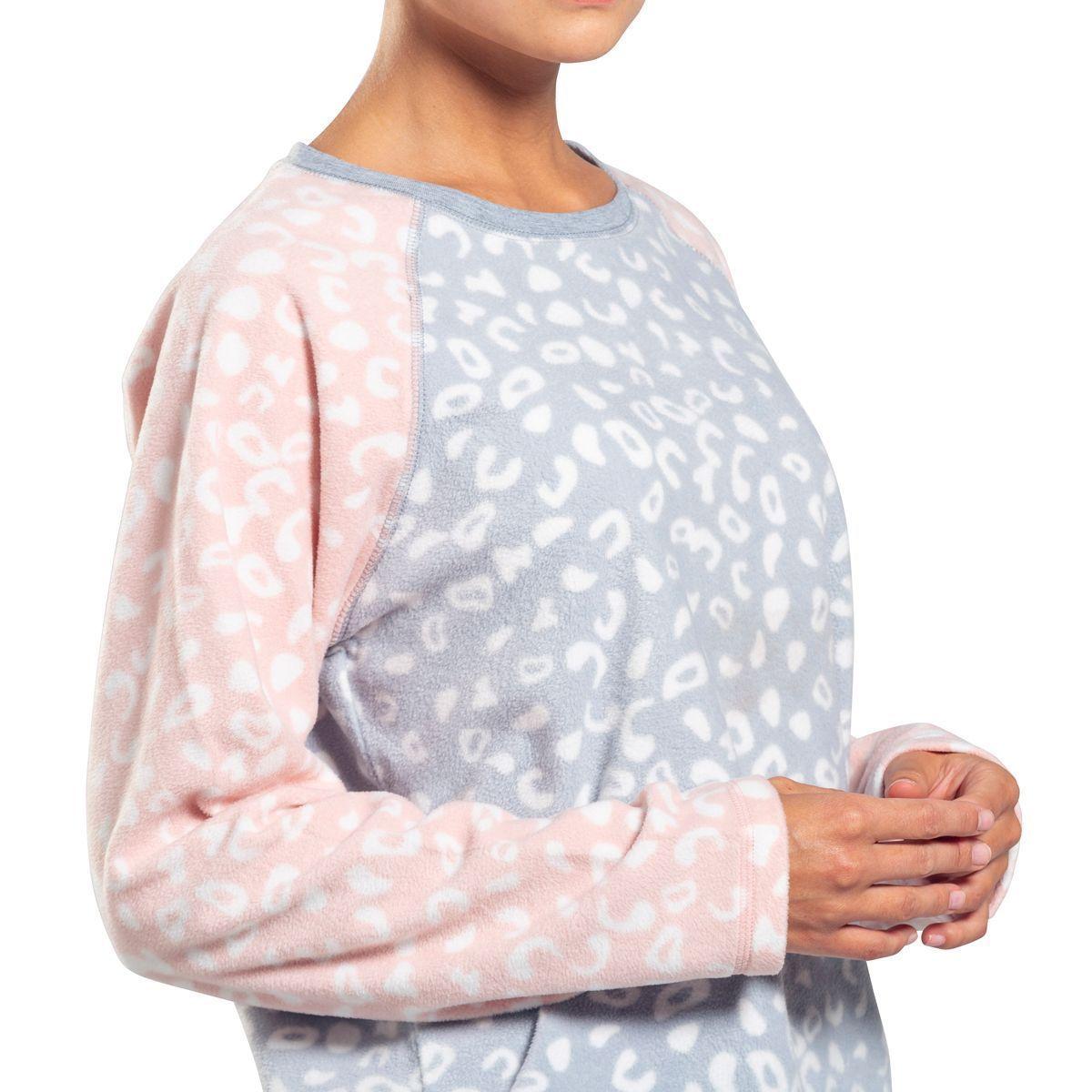 Pijama Top Mujer Invierno Micropolar-2